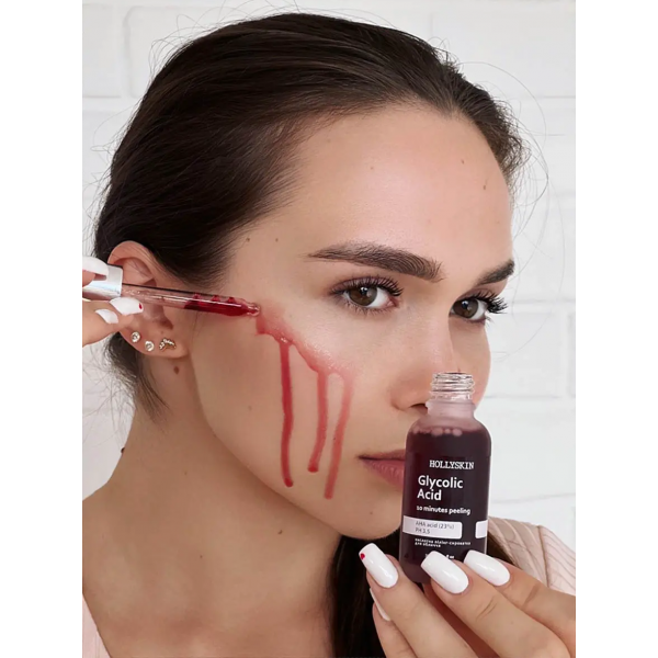 Кислотна пілінг-сироватка для обличчя HOLLYSKIN Glycolic Acid — фото 4