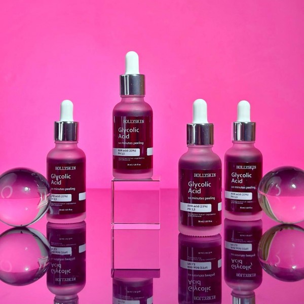 Кислотна пілінг-сироватка для обличчя HOLLYSKIN Glycolic Acid — фото 2